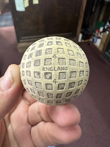 1920s Dunlop ball